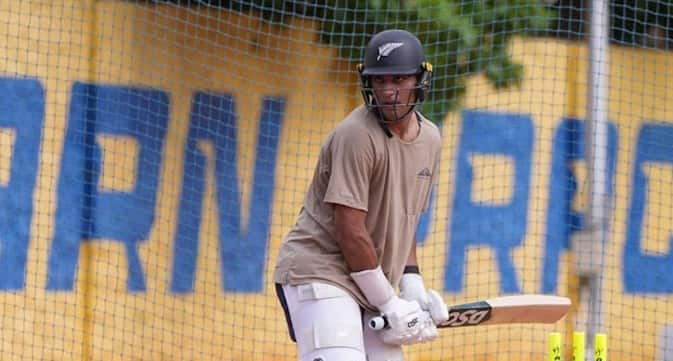 CSK Blood Rachin Ravindra Spotted Training At Super Kings Academy Ahead Of AFG vs NZ Test